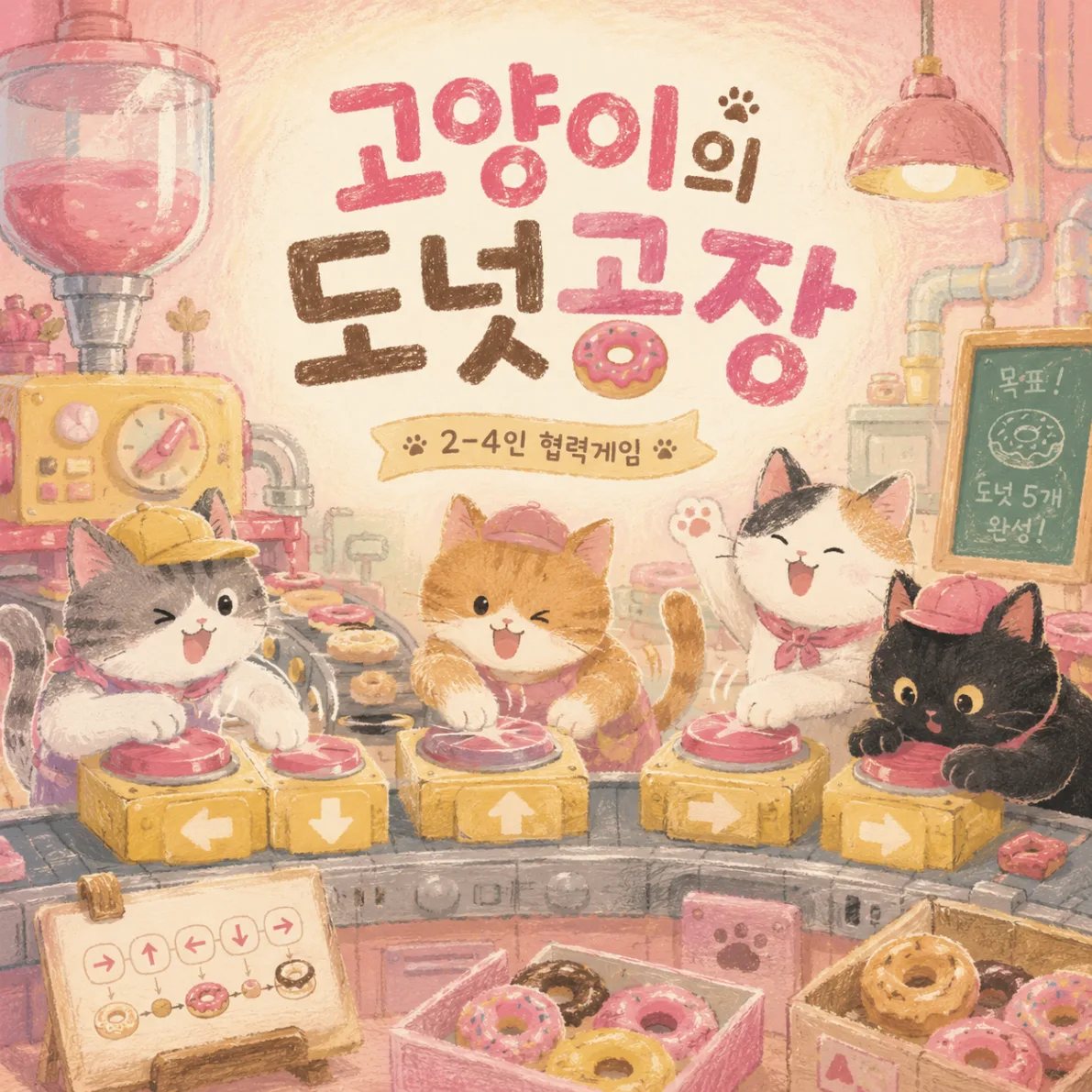고양이의 도넛공장 표지 이미지